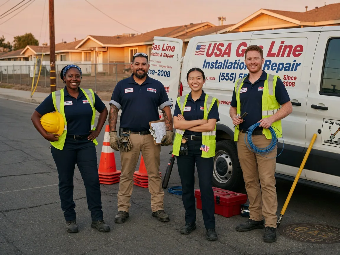 Gas Line Installation company in Enfield, IL